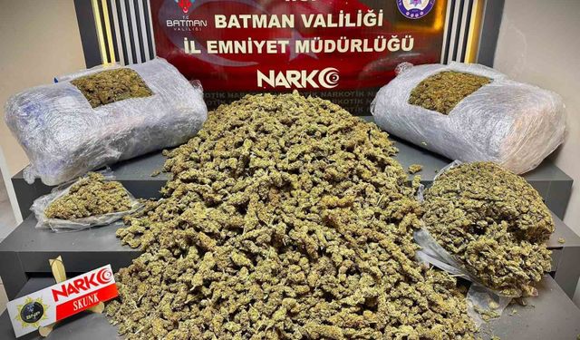 Batman'da narkotik operasyonları: 7 tutuklama