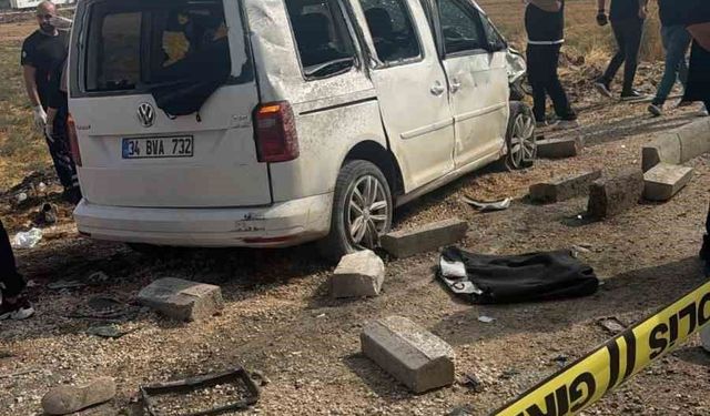 Mardin'de hafif ticari araç ile kamyonet çarpıştı: Bir ölü, 2 yaralı