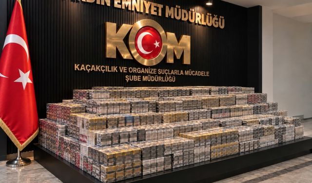 Mardin'de yaklaşık 13 bin paket kaçak sigara ele geçirildi