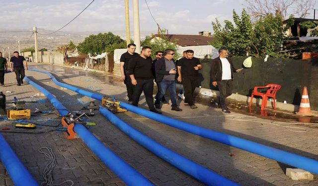 Şırnak'ta afet konutlarında su altyapısı baştan yenileniyor