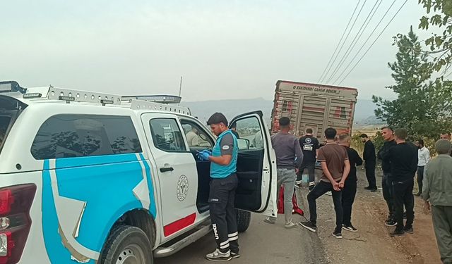 Şırnak'ta motosiklet devrildi, sürücü hayatını kaybetti