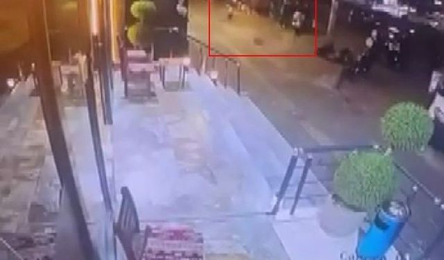 Yolda yürüyen kadın, ölümden saniyelerle kurtuldu