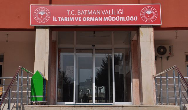 Batman'da çiftçilere yüzde 75 hibeli meyve fidanı desteği