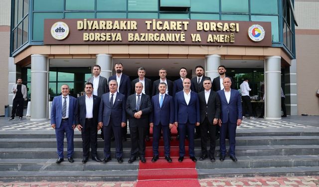 Diyarbakır Ticaret Borsası'nda Engin Yeşil yeniden başkan