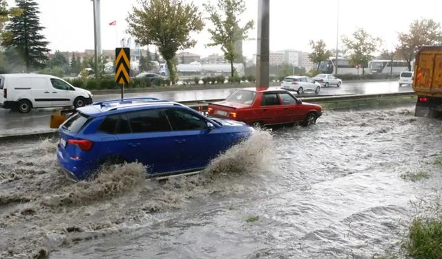 Gaziantep ve çevre iller için kuvvetli yağış uyarısı