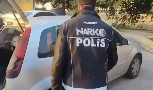 Gaziantep'te uyuşturucu operasyonu: 2 gözaltı