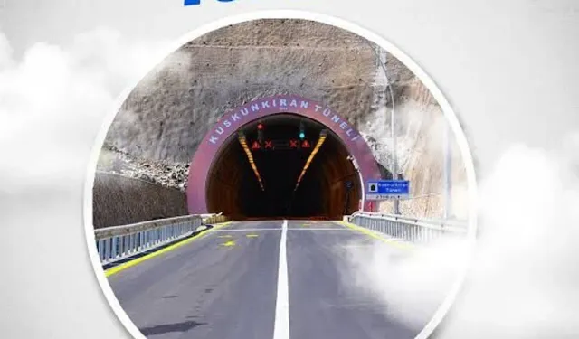Kuskunkıran tüneli bir ay trafiğe kapatılacak