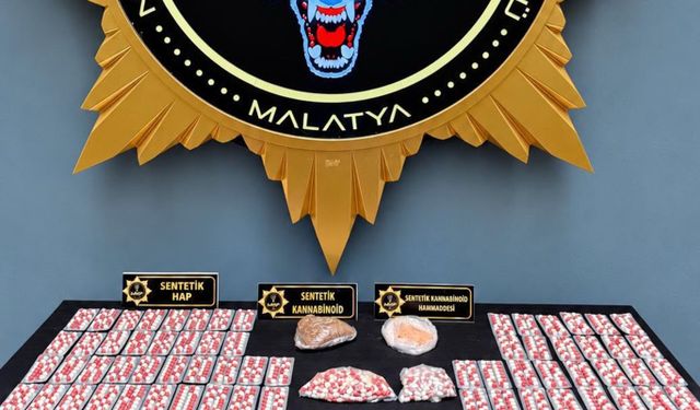Malatya'da 'Torbacı' operasyonunda 9 gözaltı