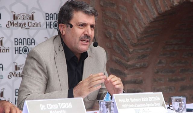 Prof. Dr. Mehmet Zahir Ertekin, Melayê Cizîrî'yi ve ilahi aşkı anlattı