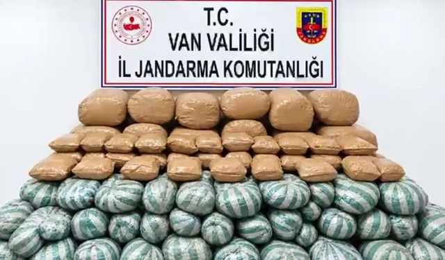 Van'da 517 kilo narkotik madde ele geçirildi