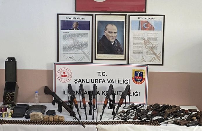 Şanlıurfa’da silah kaçakçılığı operasyonu: 2 gözaltı
