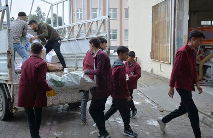 Şırnak'ta atıklar yakacağa dönüştü