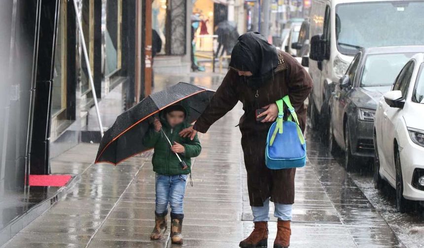 Meteorolojiden yağmur ve kar uyarısı