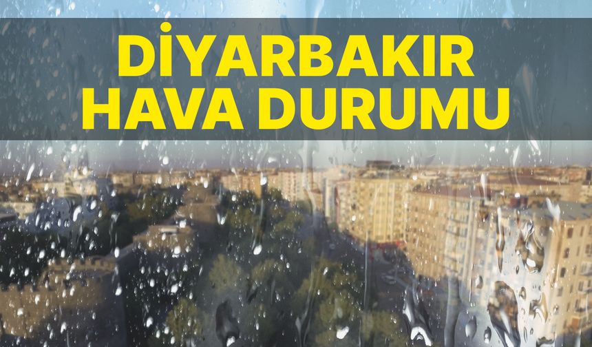 Diyarbakır'da bugün (4 Ocak) hava durumu nasıl?