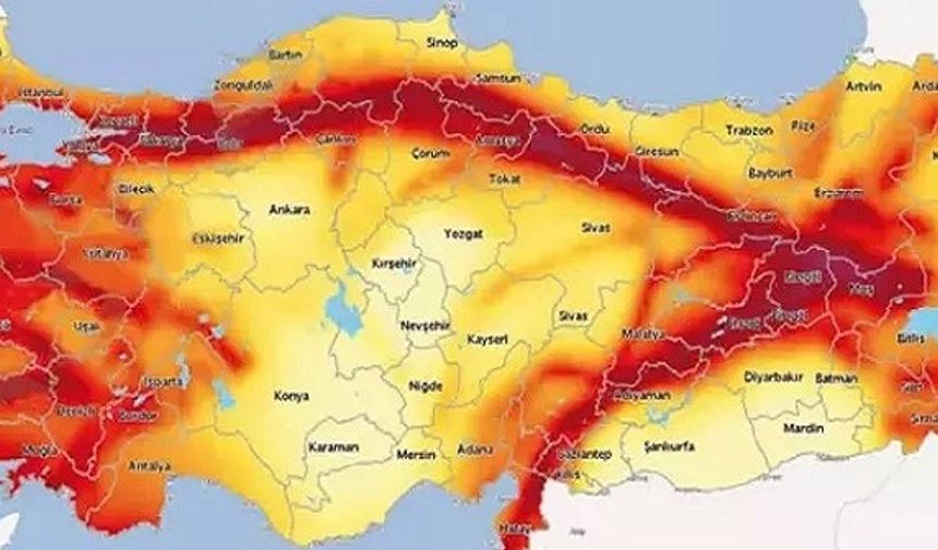 Depremde güvenli iller açıklandı: Diyarbakır riskli il!