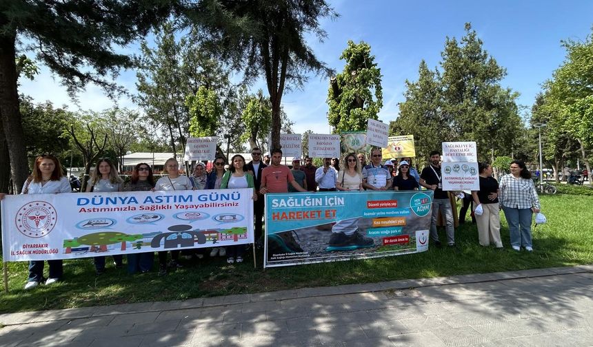 Diyarbakır’da sağlıklı yaşam için farkındalık yürüyüşü