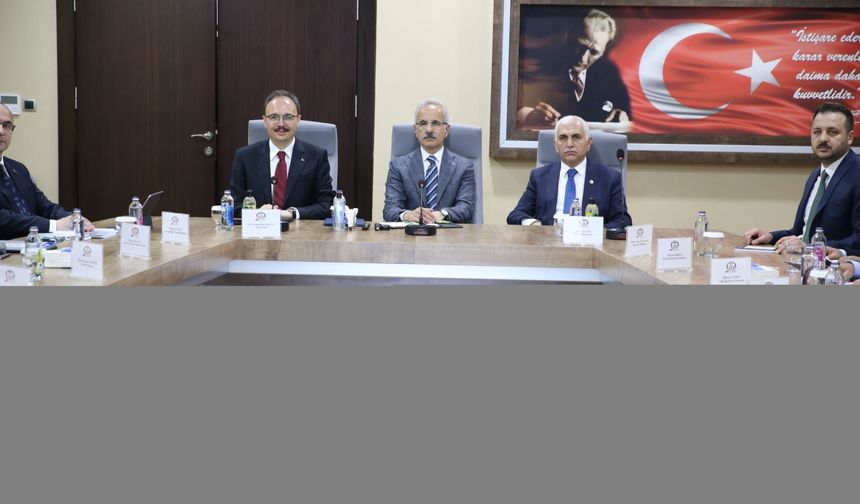 Bakan Uraloğlu, Siirt İl Koordinasyon Toplantısı'na katıldı
