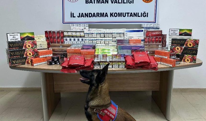 Batman'da kaçakçılık operasyonunda 1 şüpheli yakalandı