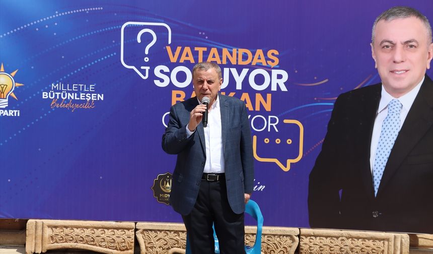 Midyat Belediyesi "Vatandaş Soruyor, Başkan Cevaplıyor" etkinliği düzenledi