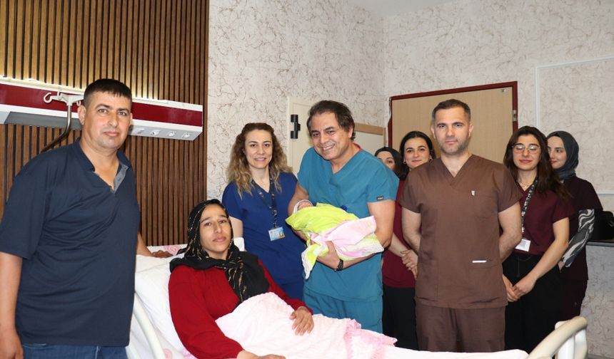 Şanlıurfalı kadının anne olma hayali 15 yıl sonra gerçekleşti