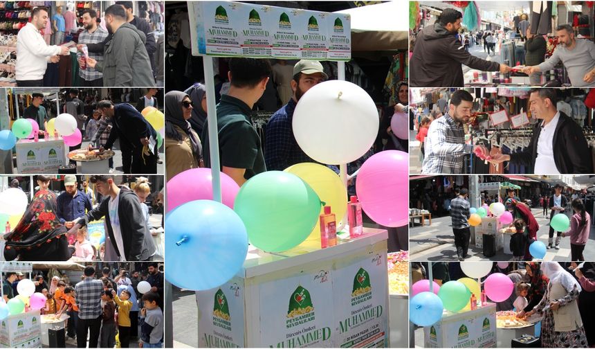 Bağlar’da Mevlid-i Nebi etkinliği atmosferi bitmek bilmiyor