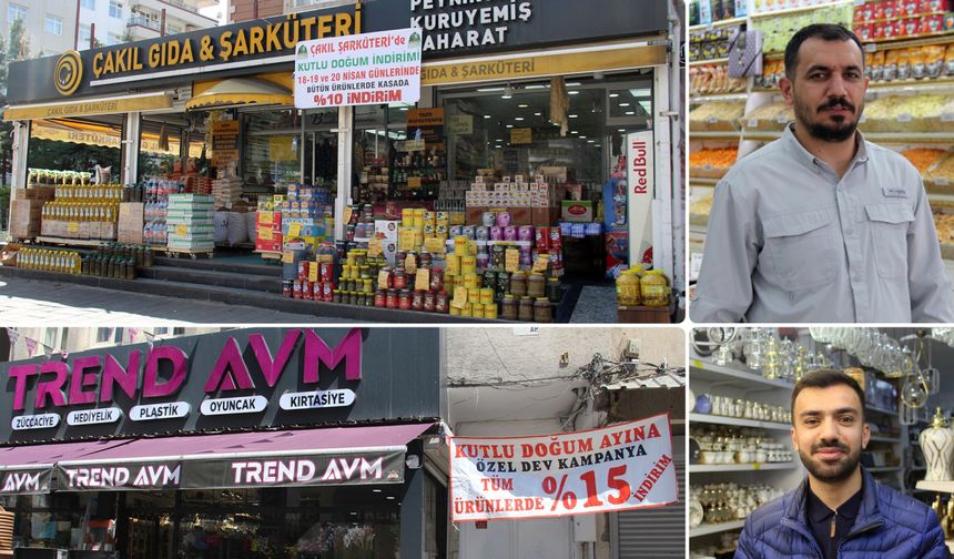 Diyarbakır esnafı Muhammedi sevdaya doymuyor