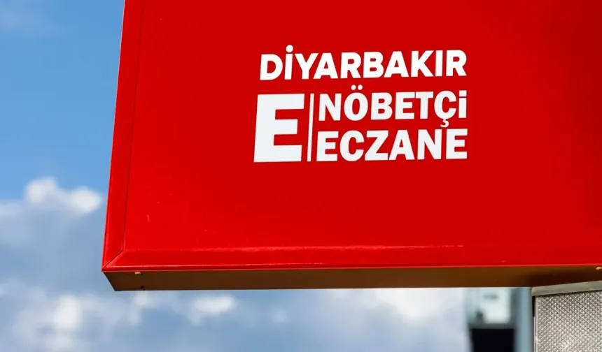 Diyarbakır'da 8 Mayıs'ta nöbetçi olan eczaneler