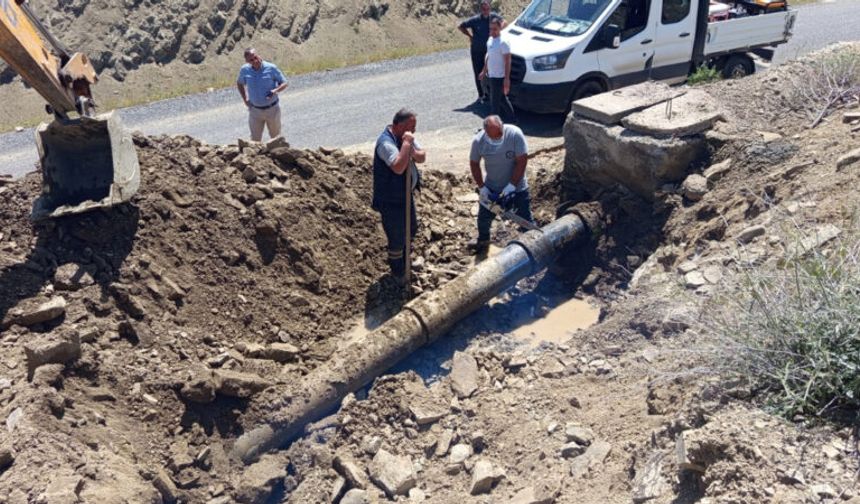 Dicle’de su temini yeniden sağlandı