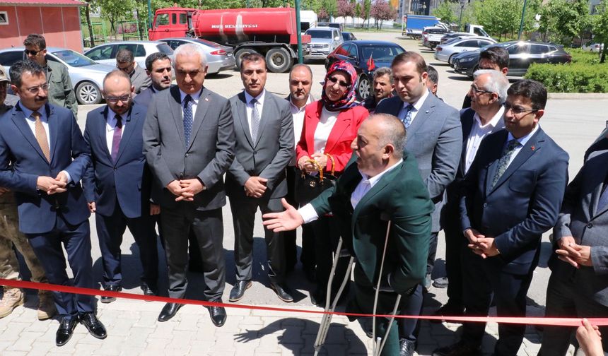 Muş'ta engellilere yönelik mesleki eğitim kursları başladı