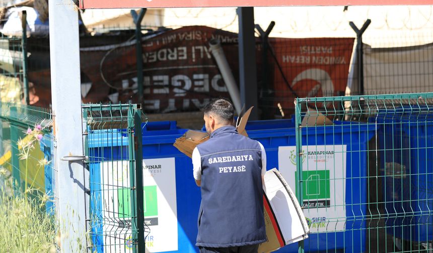 Diyarbakır’da ambalaj ve yağ atığını getir hediye kazan