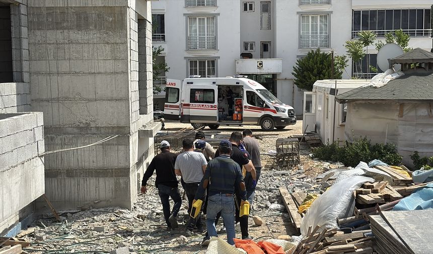 Adıyaman'da yüksekten düşen inşaat işçisi öldü