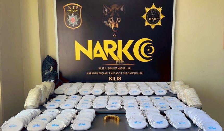 Kilis'te narko operasyonu: 2 zanlı tutuklandı