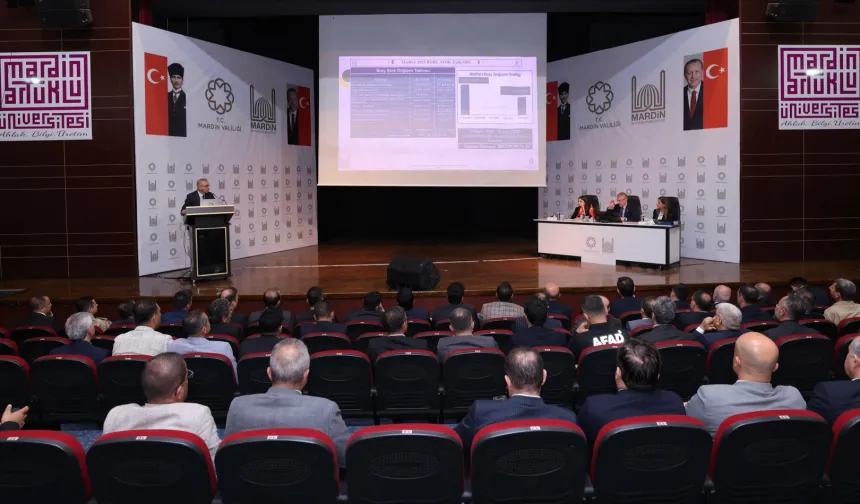 Mardin’de 61,8 milyar TL’lik projeler masaya yatırıldı