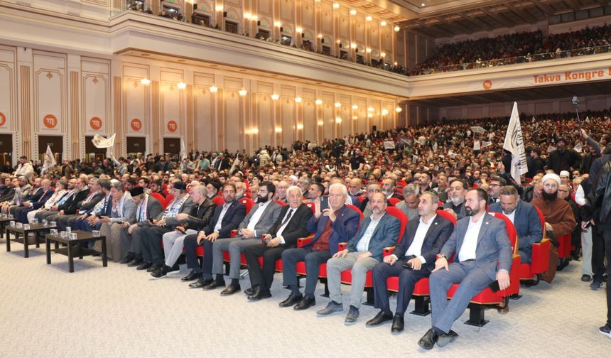 Ankara'da "Büyük Gazze Konferansı" gerçekleştirildi