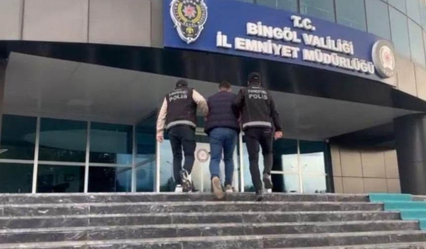 Aranan şahıs, Bingöl’de yakalandı