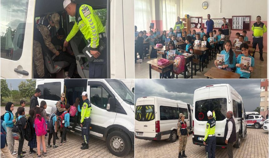Bingöl'de ilkokul öğrencilerine trafik güvenliği eğitimi