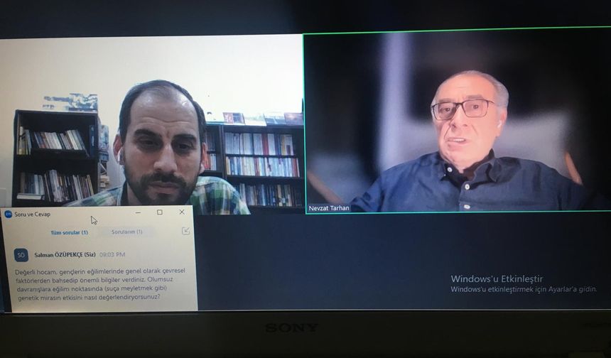 Prof. Dr. Nevzat Tarhan Dicle Üniversitesi'nde seminer verdi