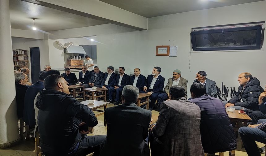 HÜDA PAR heyetinden Bingöl köylerine ziyaretler sürüyor