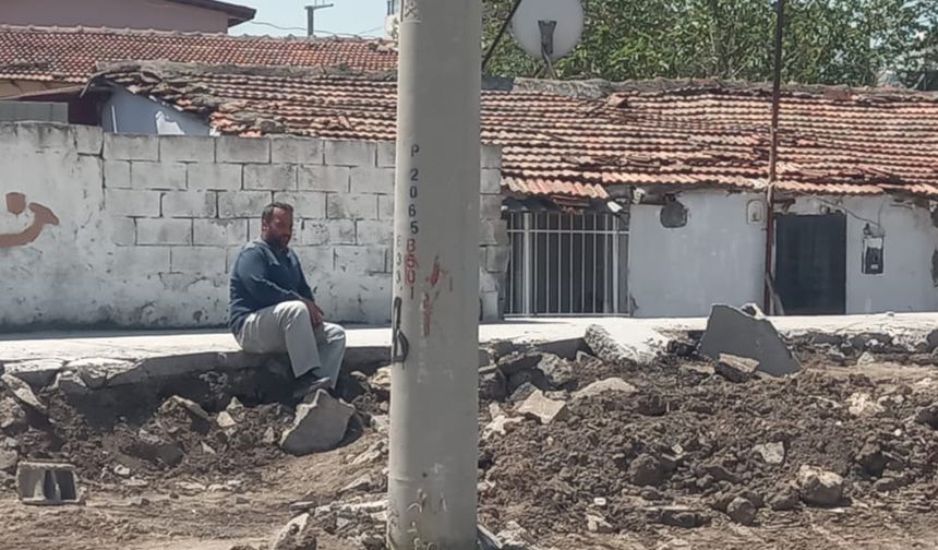 Kendi arazisine konteyner kuramıyor