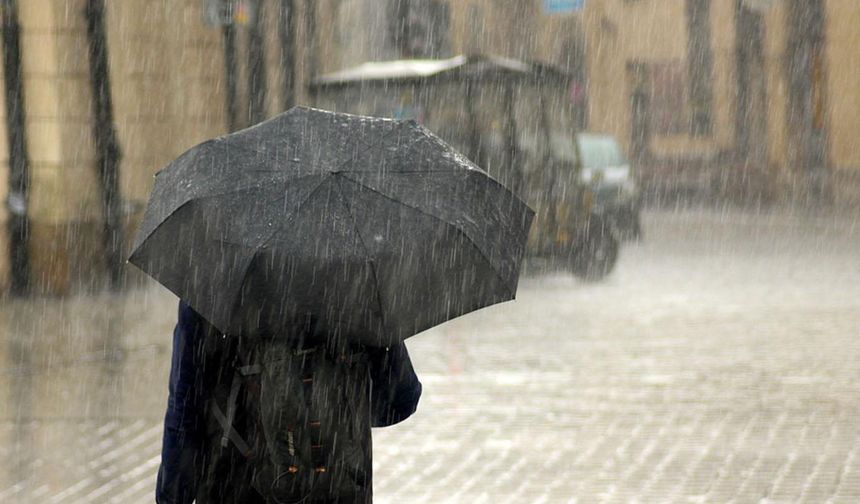 Meteorolojiden bazı iller için sağanak uyarısı