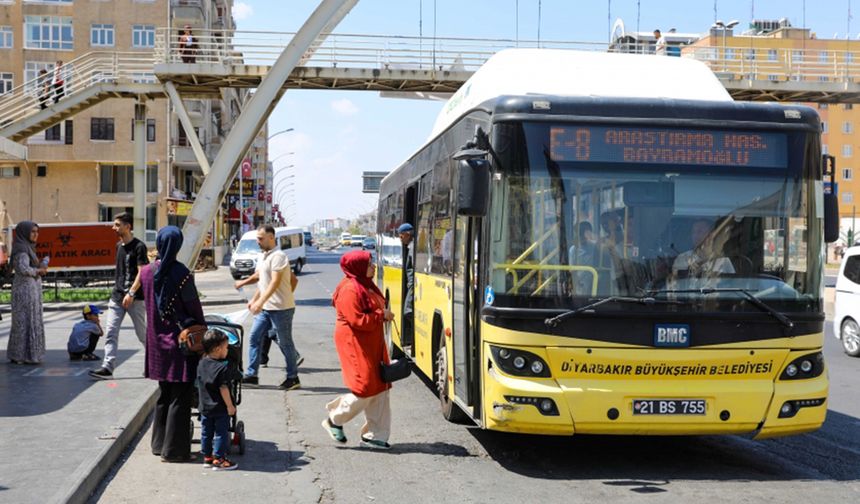 Diyarbakır'da LGS günü ücretsiz ulaşım ve gürültü önlemleri