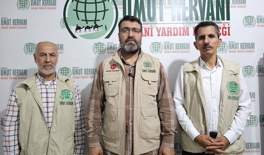 Umut Kervanı kurban organizasyonuyla Gazze'ye umut olacak