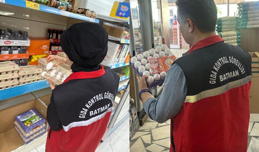 Yumurta üretim ve satış işletmelerine denetim