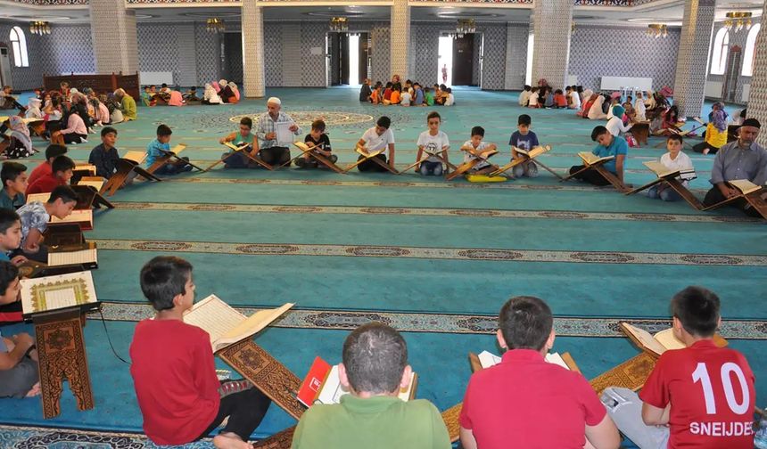 Yaz Kur'an kursları 30 Haziran'da başlıyor