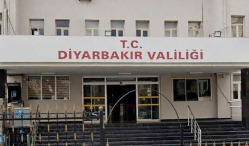 Diyarbakır Valiliğinden önemli duyuru