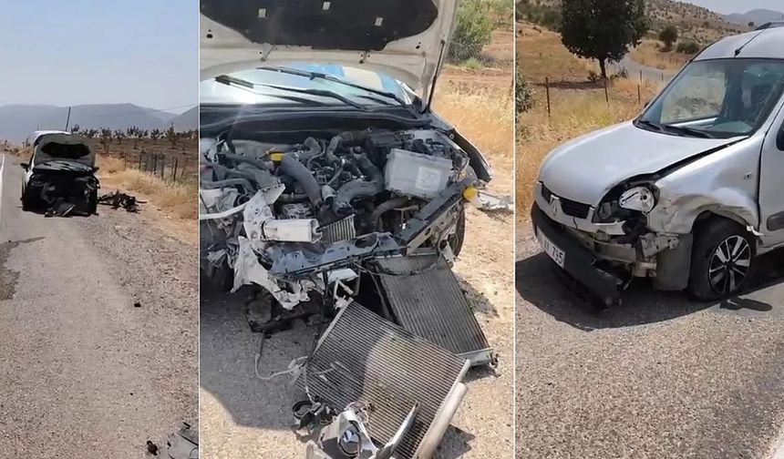 Siirt'te 2 araç çarpıştı: Kazada ölen ya da yaralanan olmadı