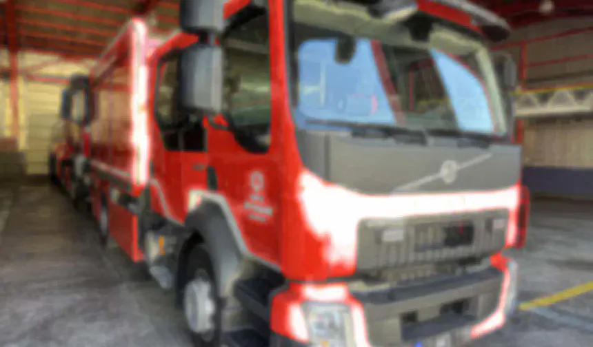 Diyarbakır’da seyir halindeyken alev alan cip küle döndü