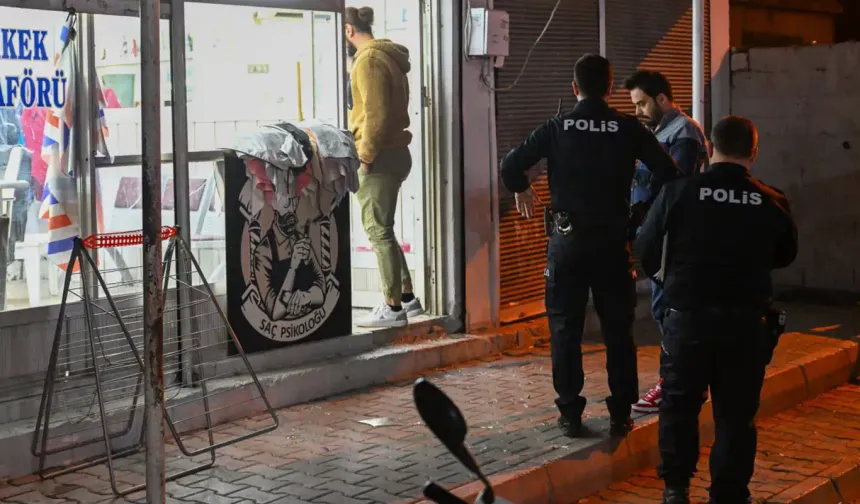 Adana'da berber dükkanına silahlı saldırıda 3 kişi yaralandı