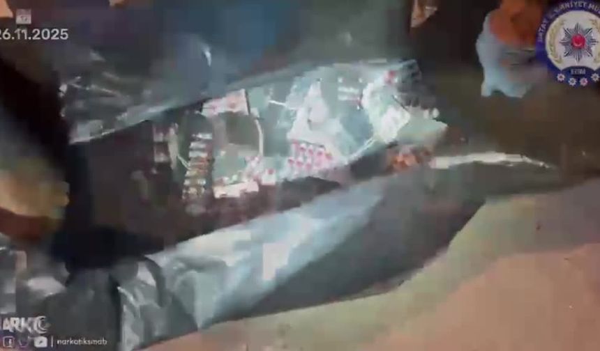 Hatay'da narko operasyonunda 2 zanlı tutuklandı