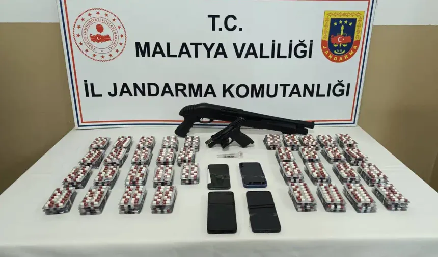 Malatya’da uyuşturucu operasyonu: 4 gözaltı